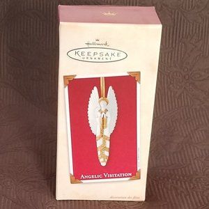 NIB HALLMARK KEEPSAKE ANGELIC VISITATION ORNAMENT